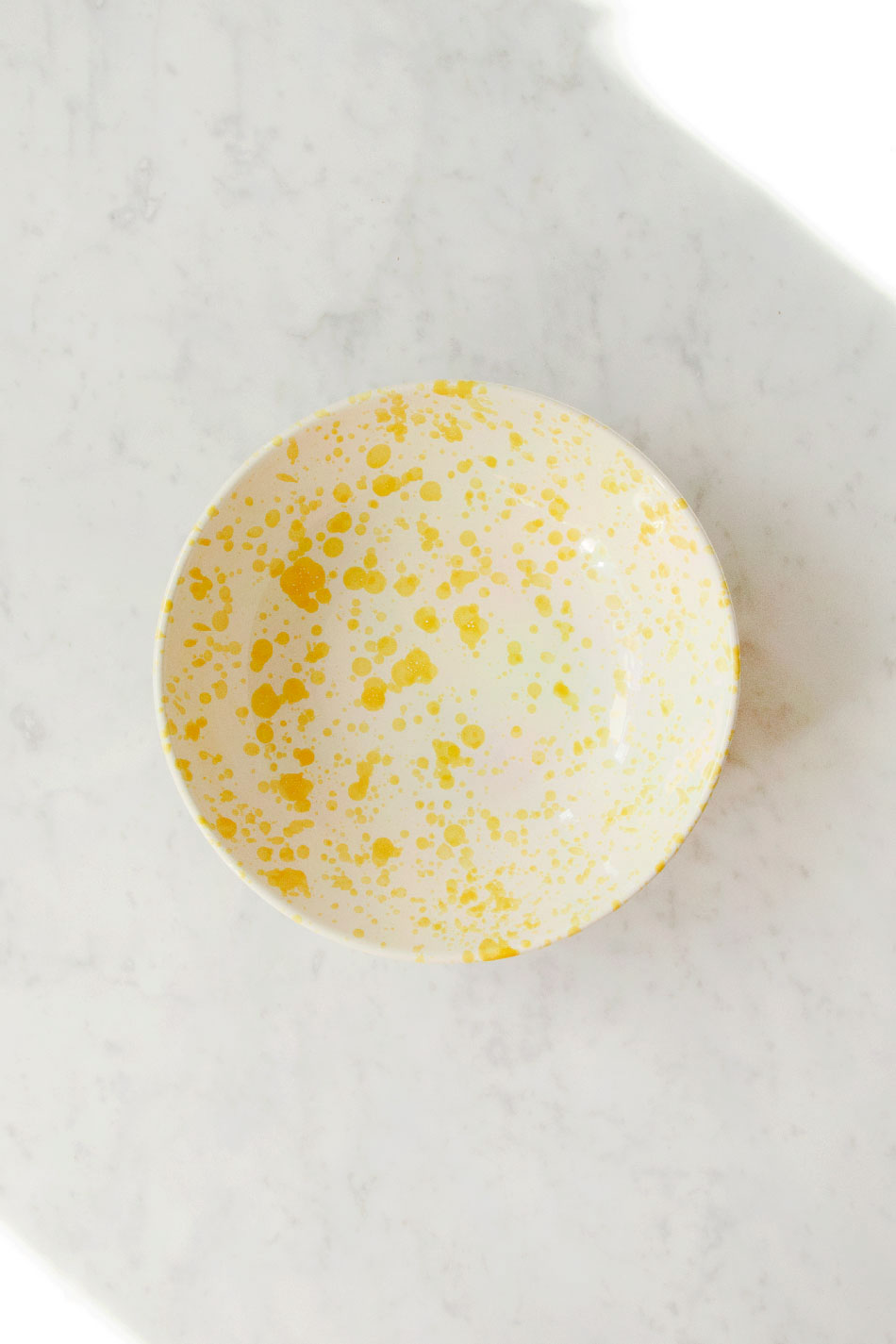 Serveringsskål Spruzzi Giallo 26cm