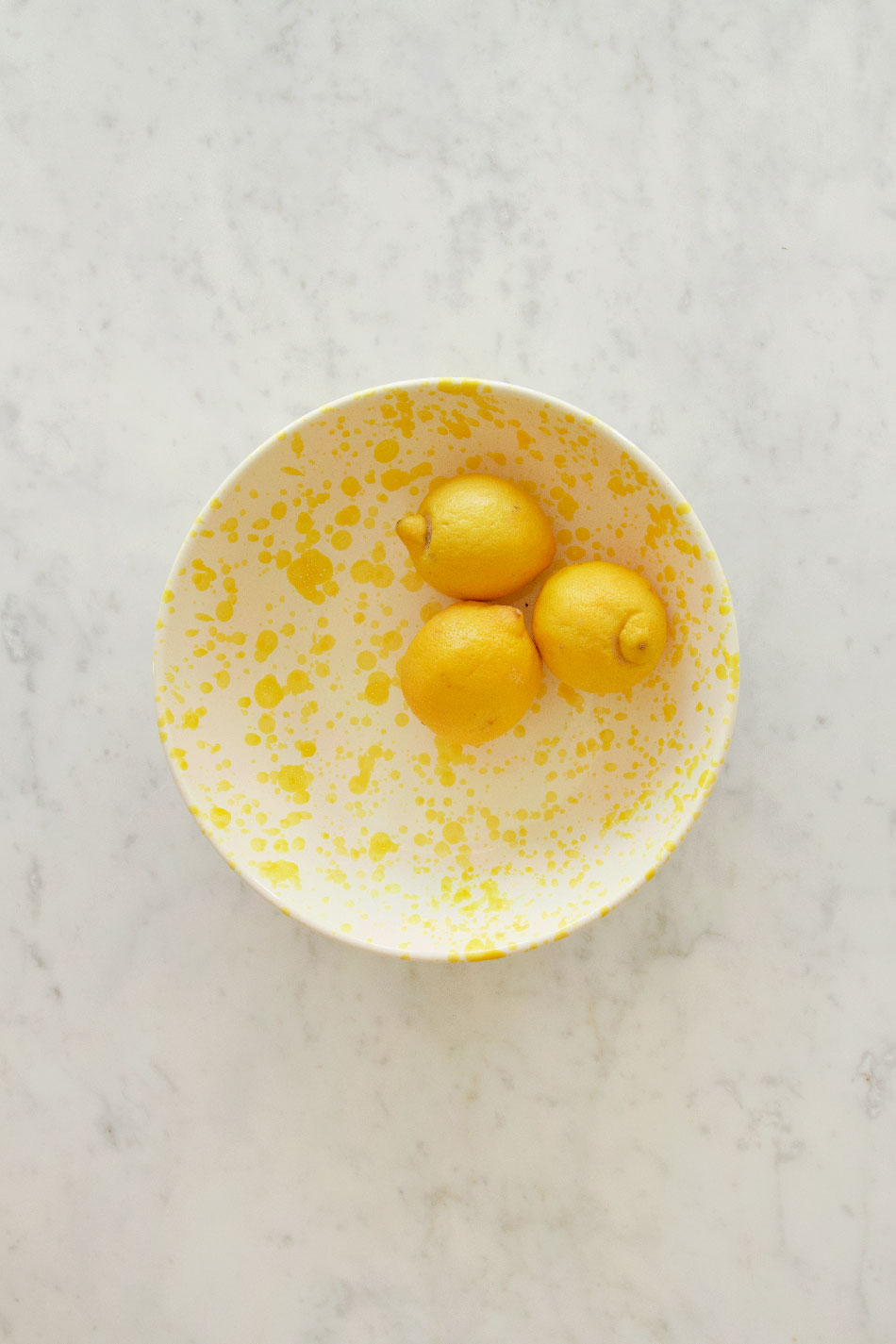 Serveringsskål Spruzzi Giallo 26cm