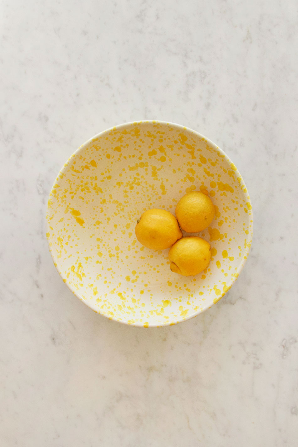 Serveringsskål Spruzzi Giallo 30cm