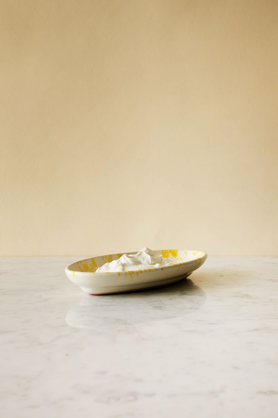 Serveringsfat Piccolo Spruzzi Giallo