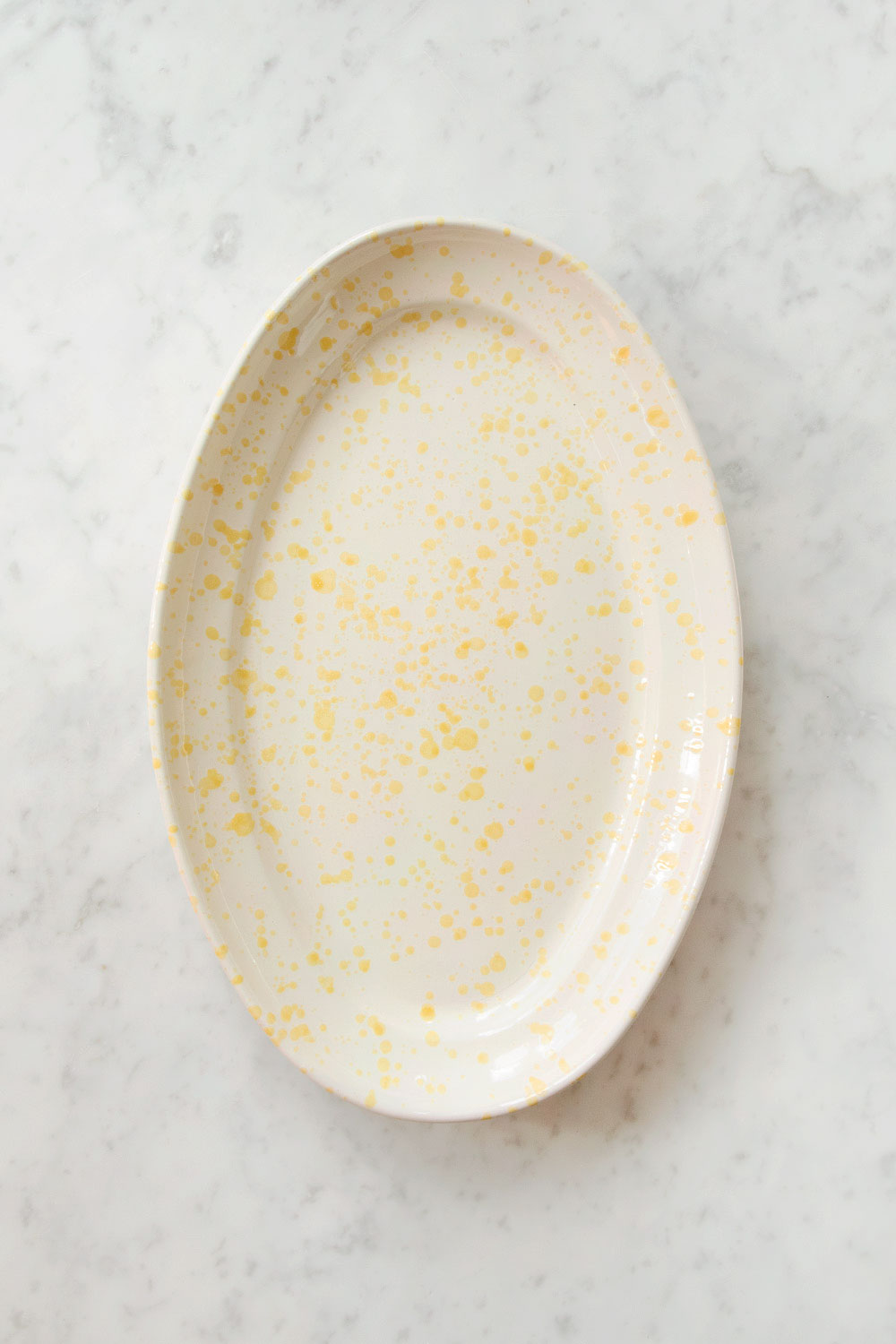 Serveringsfat Spruzzi Giallo