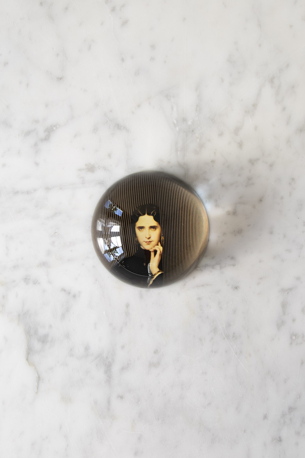 Madame de Loynes Dome Paperweight