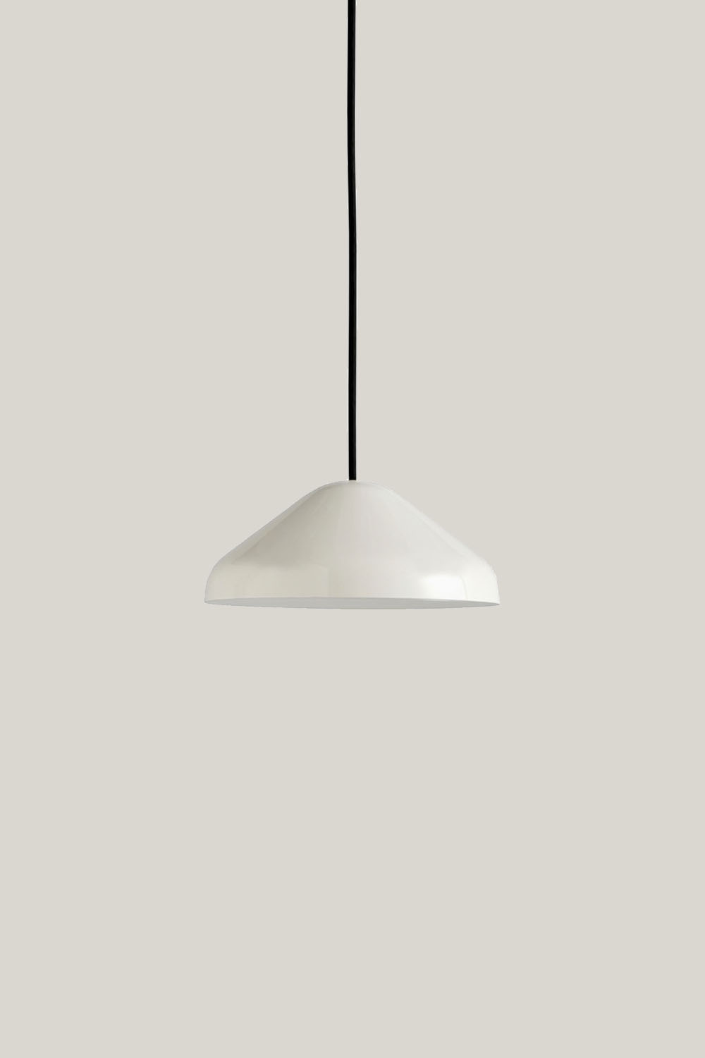 Pao Pendant Steel Cream White S Ø23