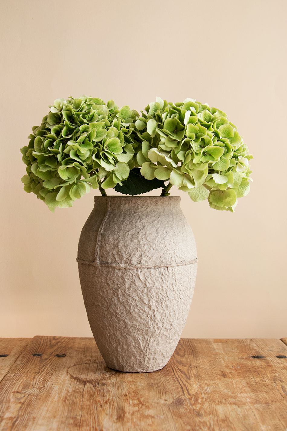 Paperpulp Vas Natur H 26,5 cm