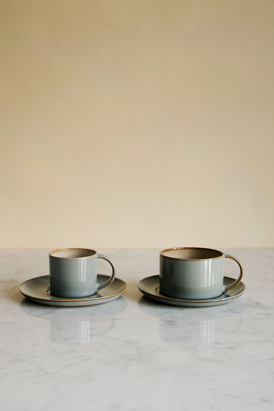 Le Cadere Kaffekopp & Fat Misty Grey