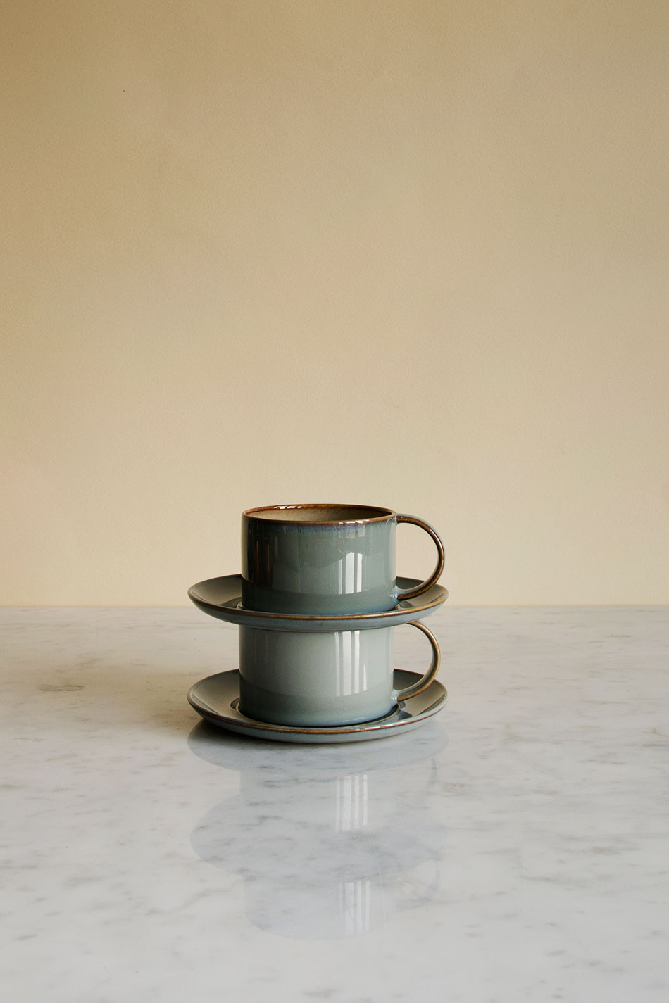 Le Cadere Kaffekopp & Fat Misty Grey