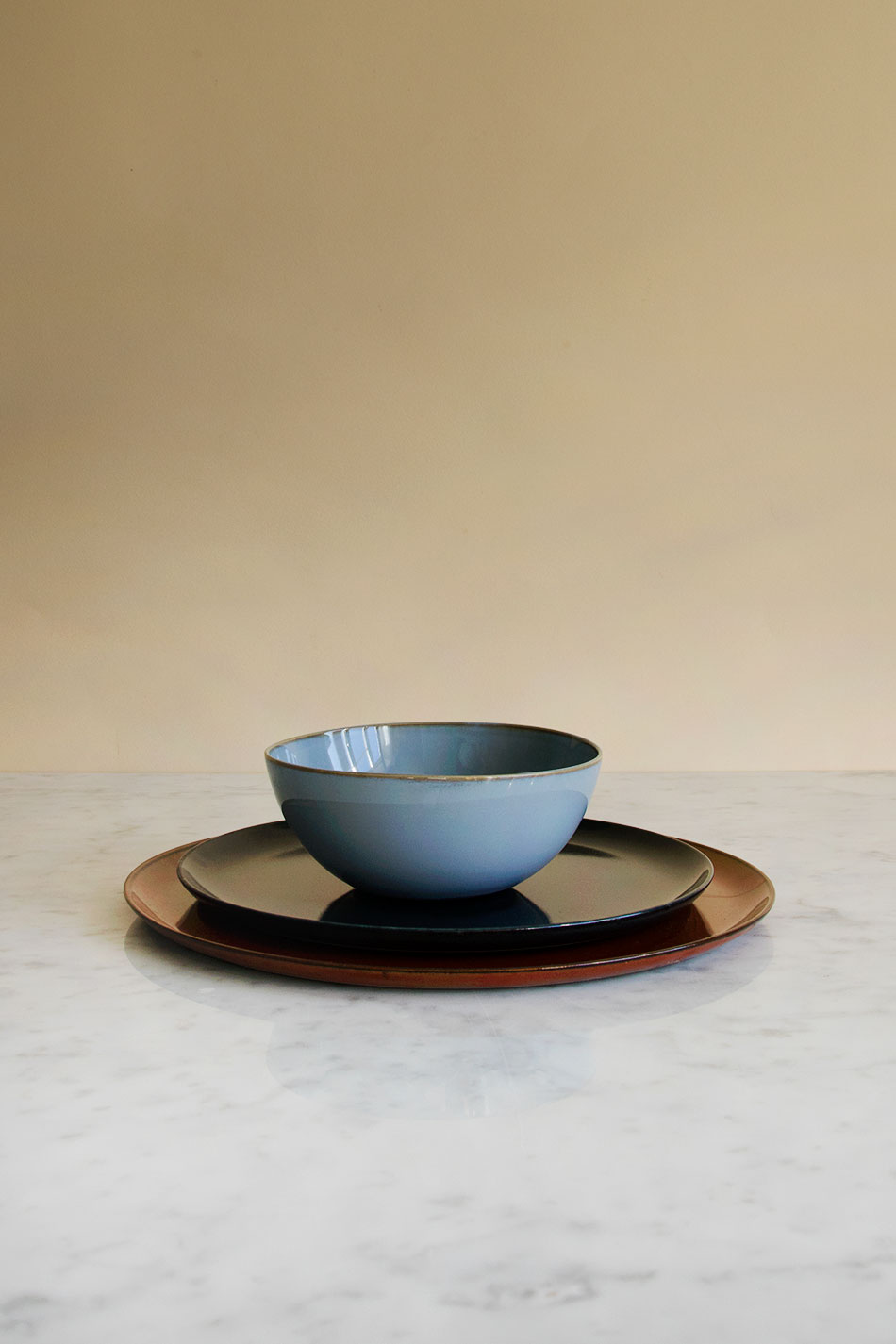Le Cadere Assiett Dark Blue