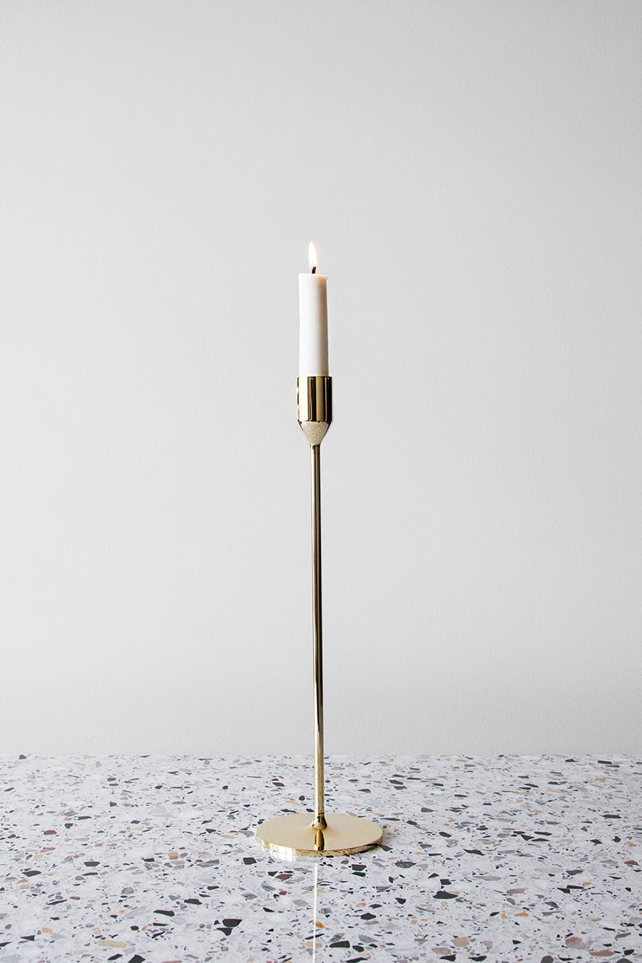 Ljusstake Nattlight Mässing Mellan