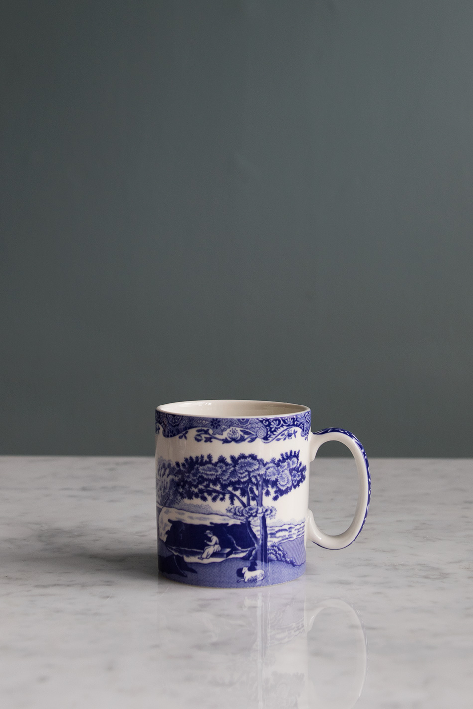 Blue Italian Mug