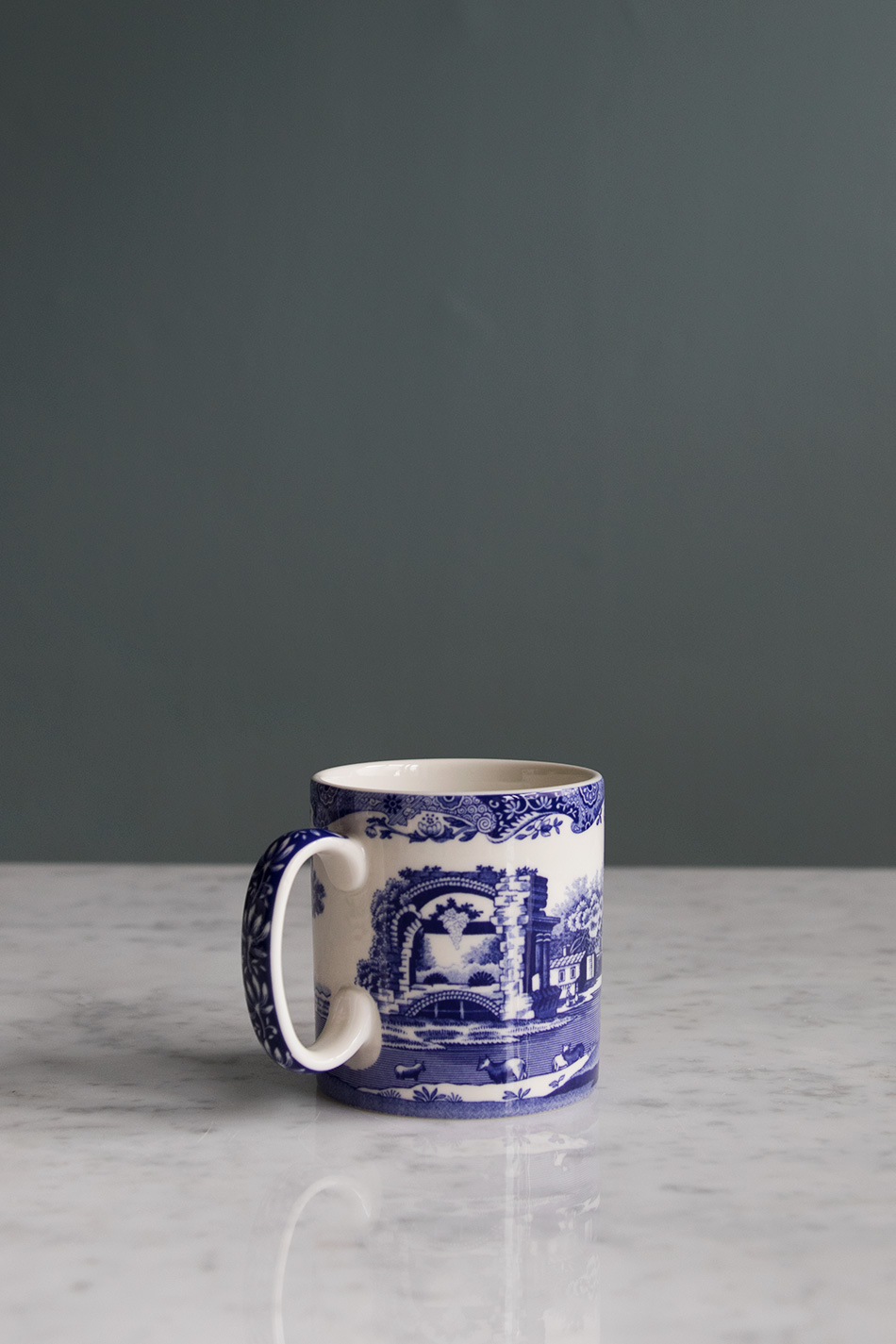 Blue Italian Mug