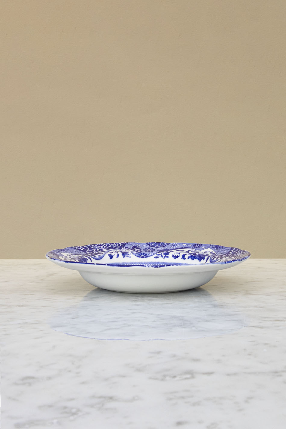 Blue Italian Djup Tallrik