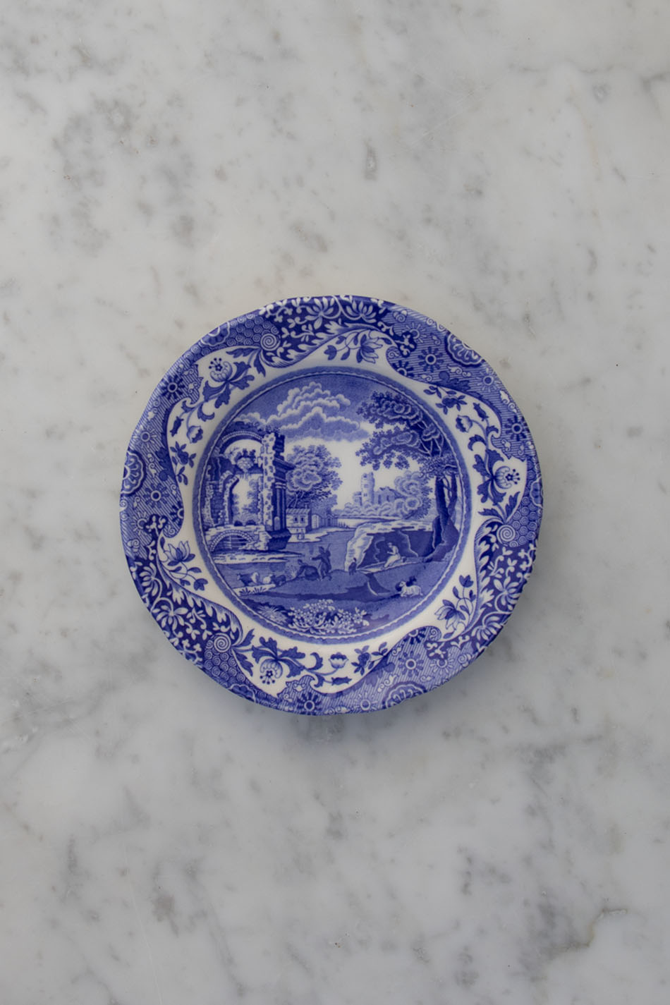 Blue Italian Smörgåsfat