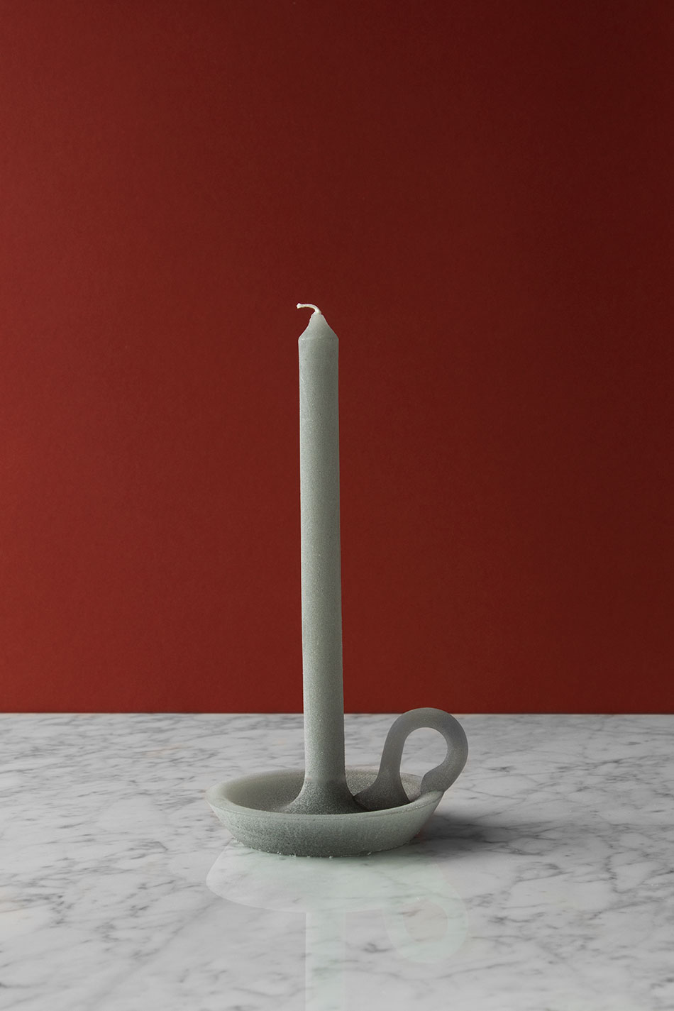Candle Tallow Soft Grey