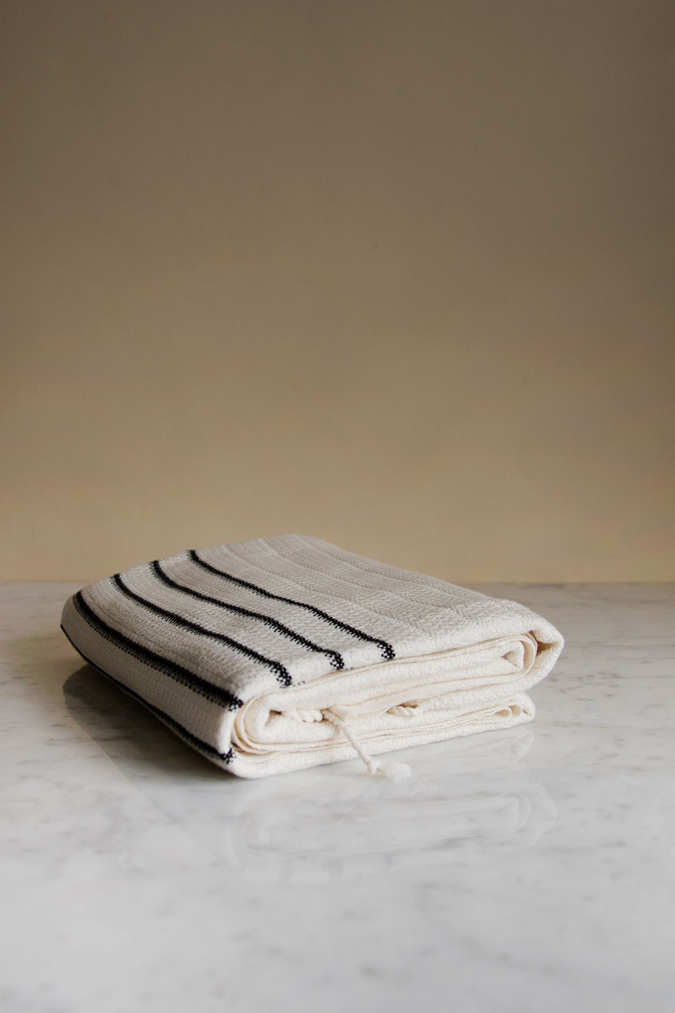 Turkish Peshtemal Black Stripes