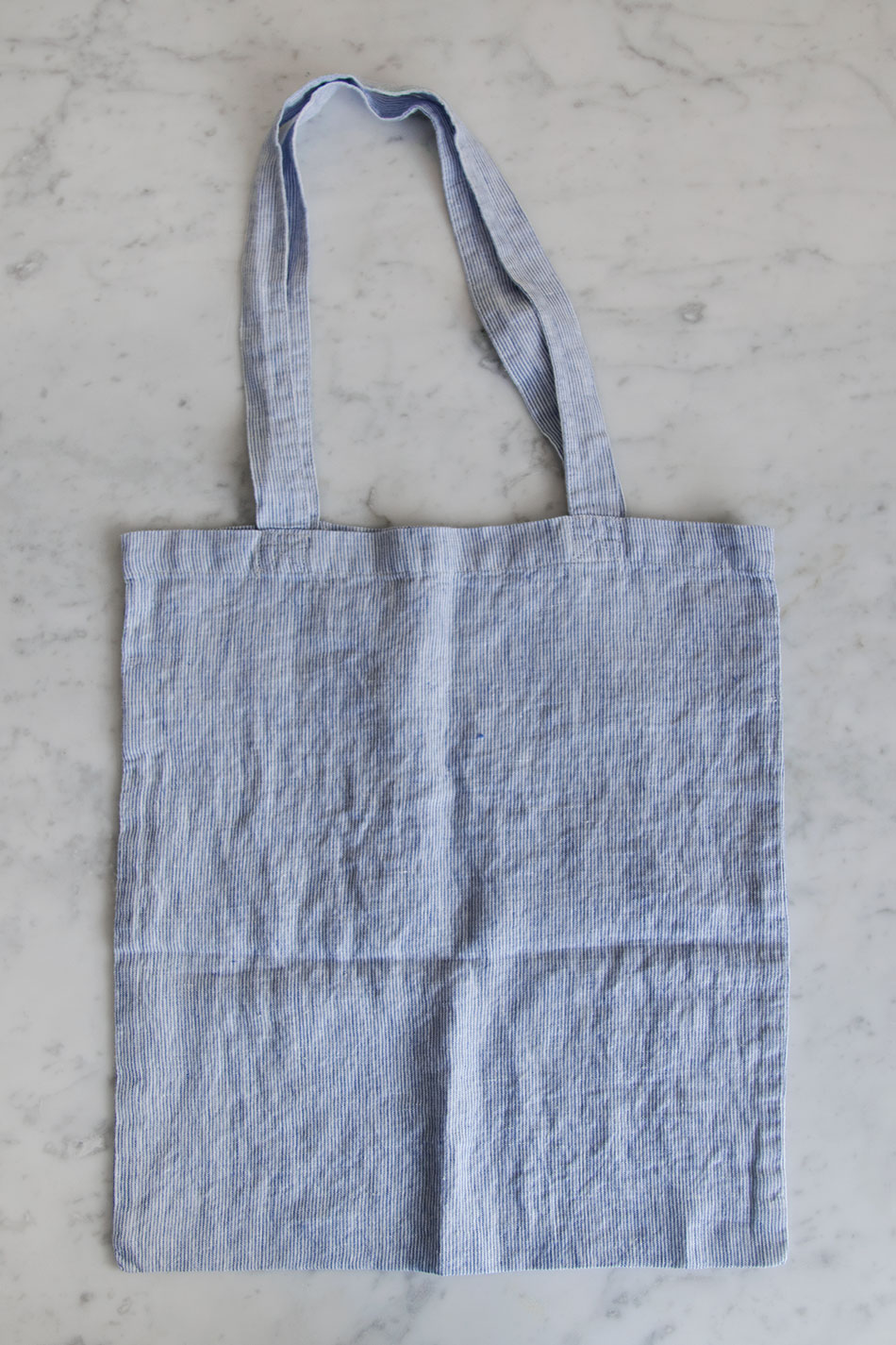 Tote Bag Blue Stripe