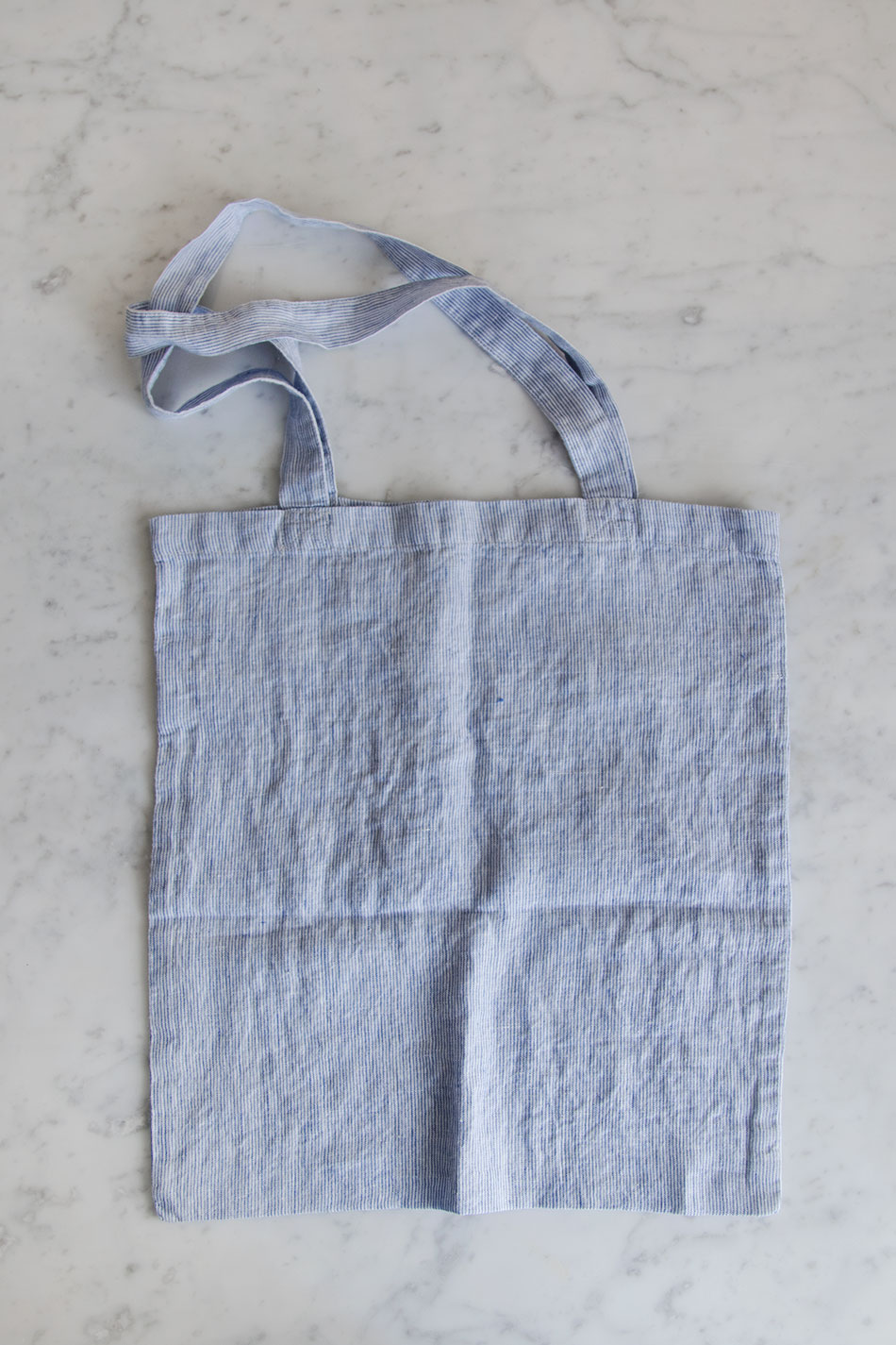 Tote Bag Blue Stripe