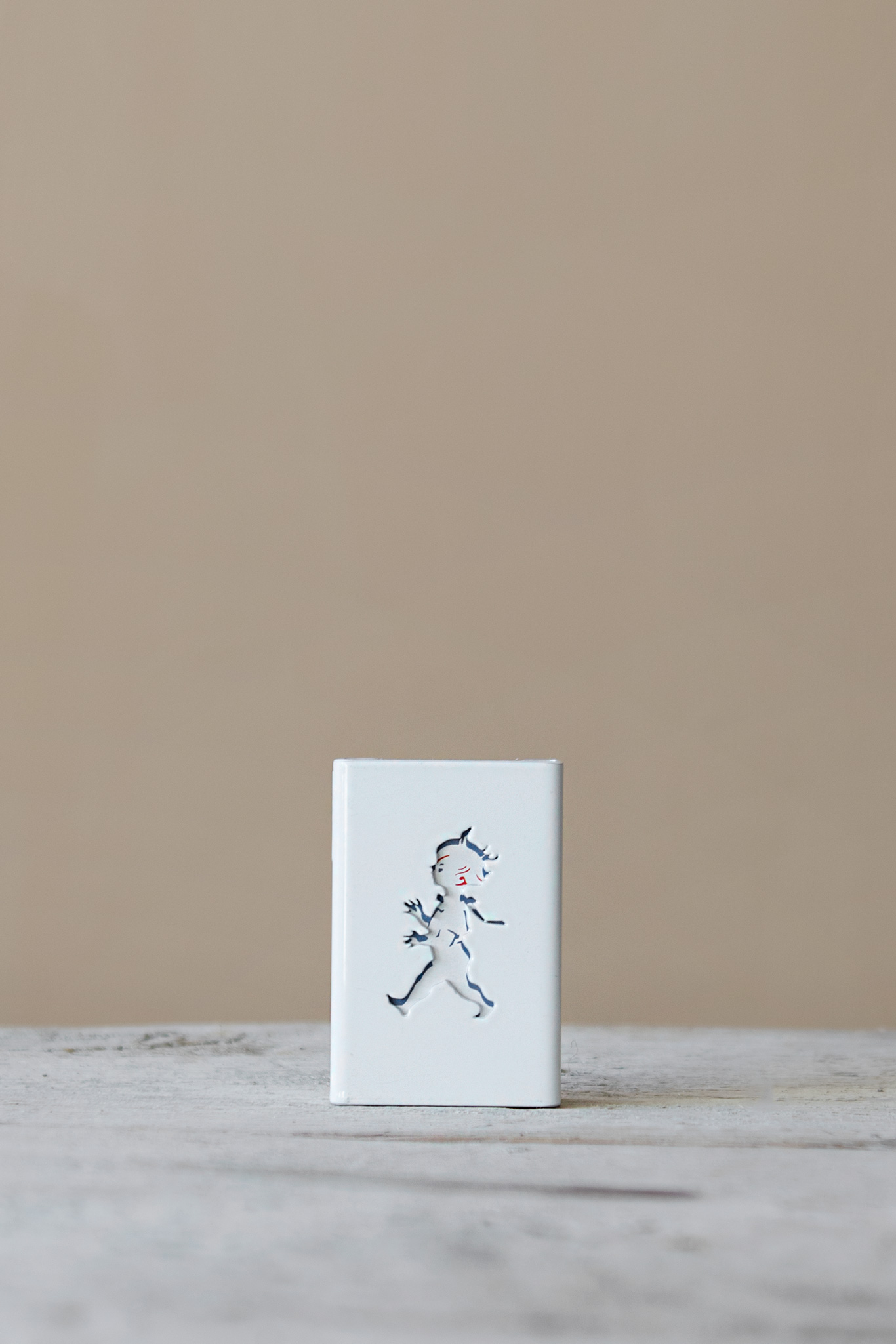 Tändsticksfodral Hommage Vit Mini