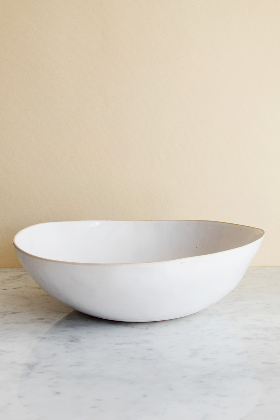 Serveringsskål Wonki Ware Vit 36 cm