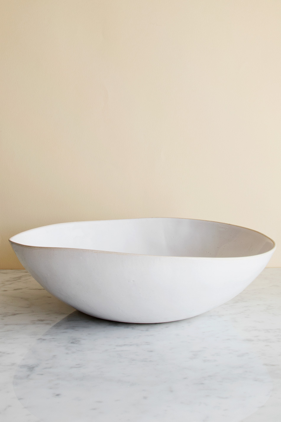 Serveringsskål Wonki Ware Vit 36 cm