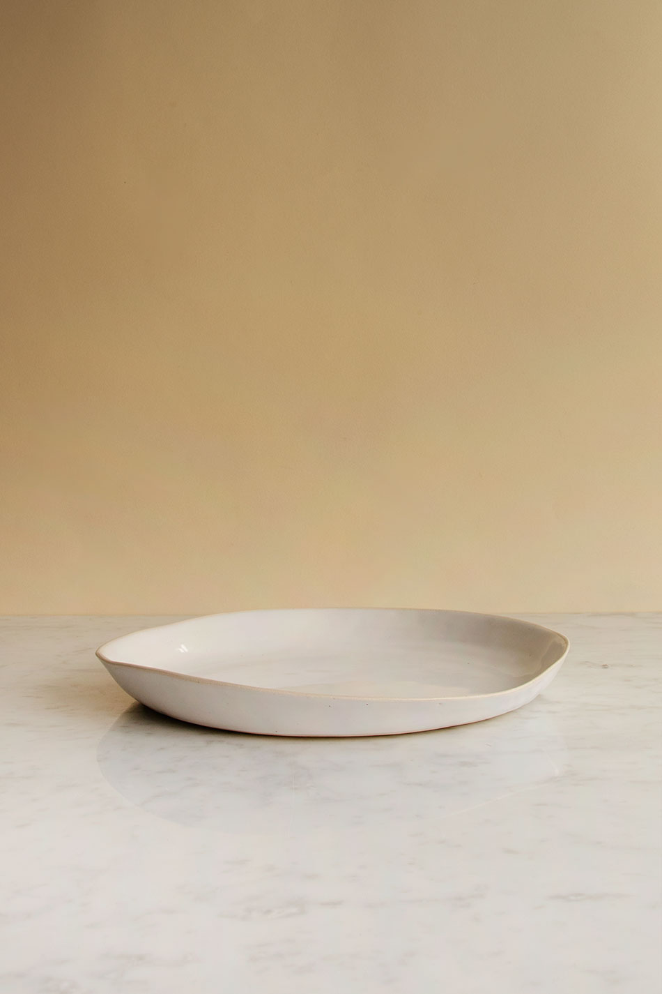 Pie Dish White