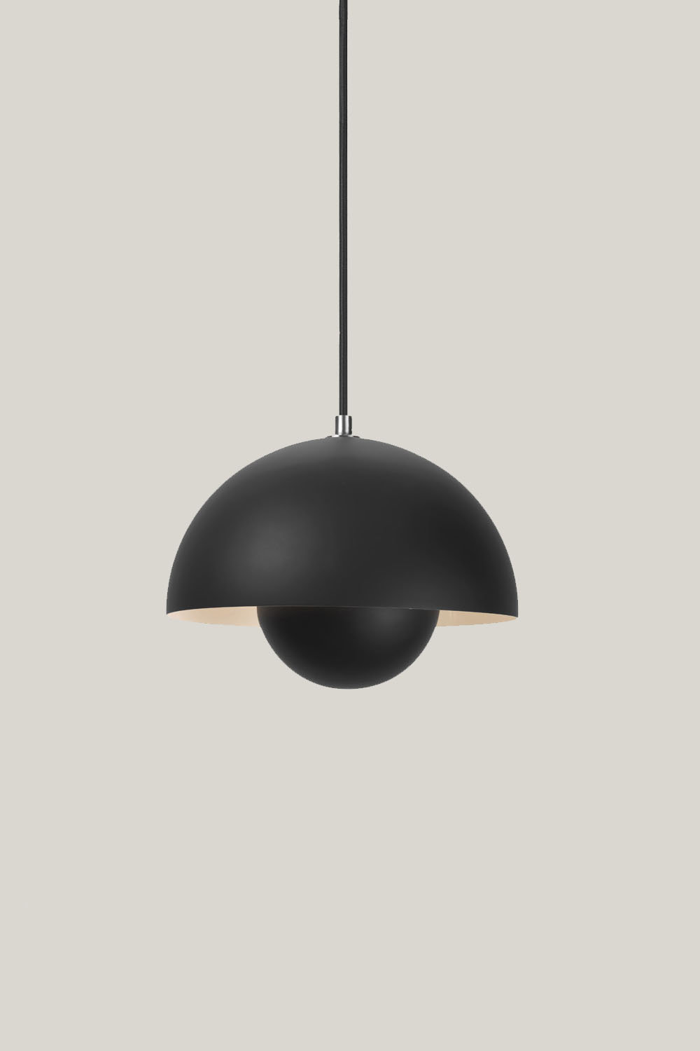 Flowerpot Pendel VP1 Matt Svart