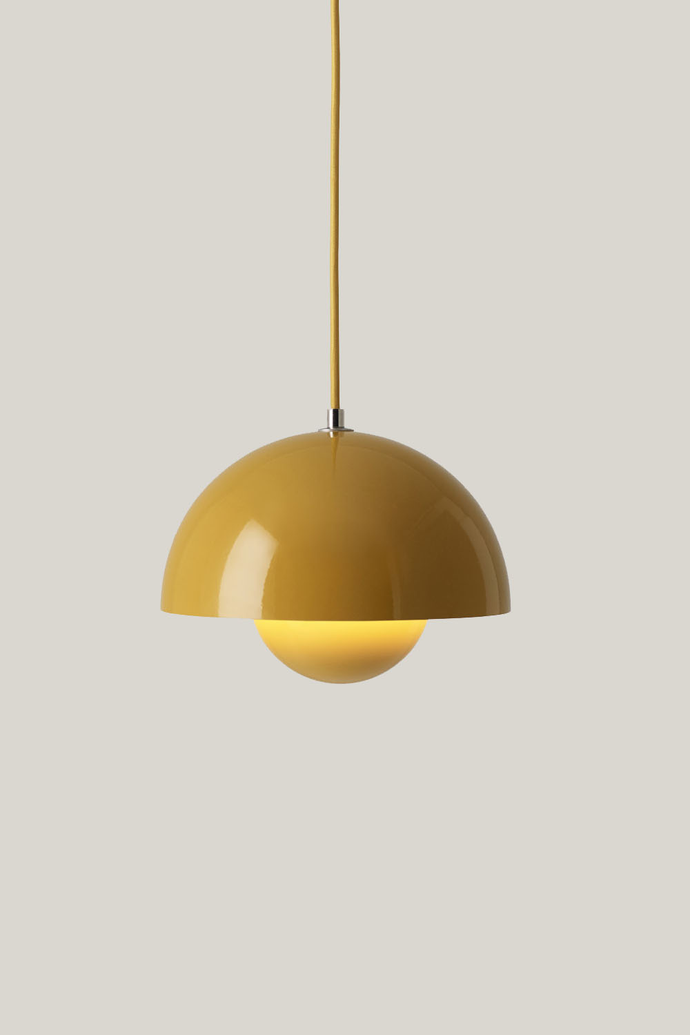 Flowerpot Pendel VP1 Mustard