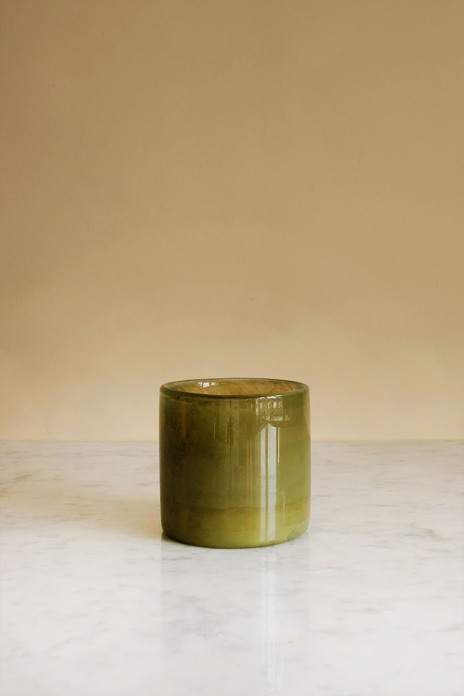 Candle Holder Green