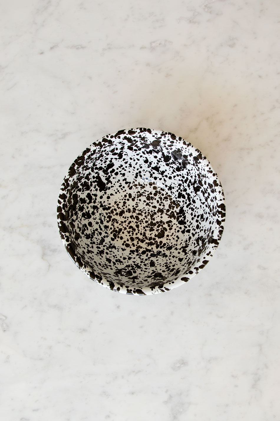 Serveringsskål Splatter Black
