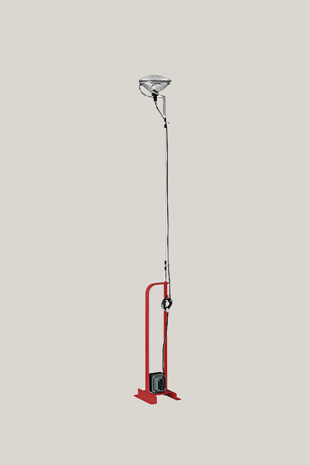 Golvlampa Toio Röd