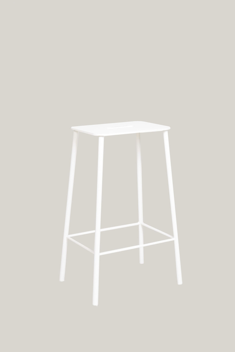 Adam Stool Mono Outdoor White H65cm