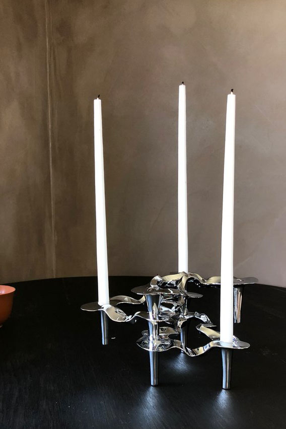 Ostrea Fan Candleholder