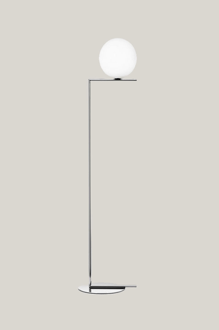 FLOS Floor IC light F1 Chrome