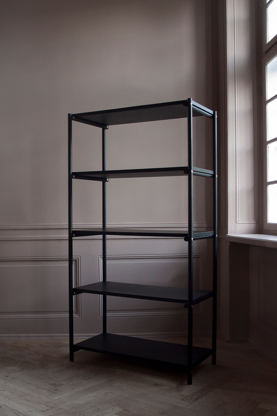 Hylla Shelvish 5 Black