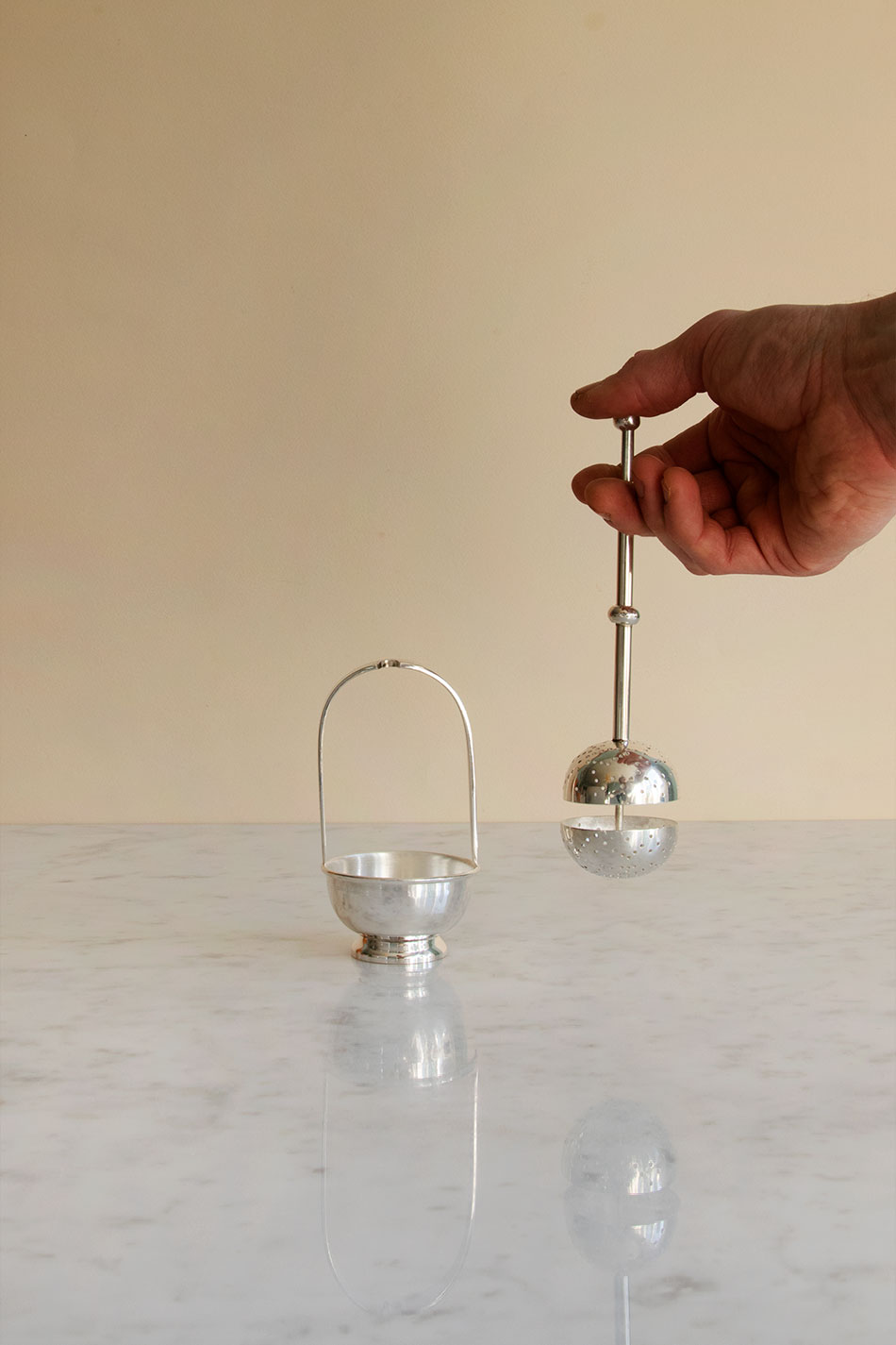 Tea Spoon On Stand