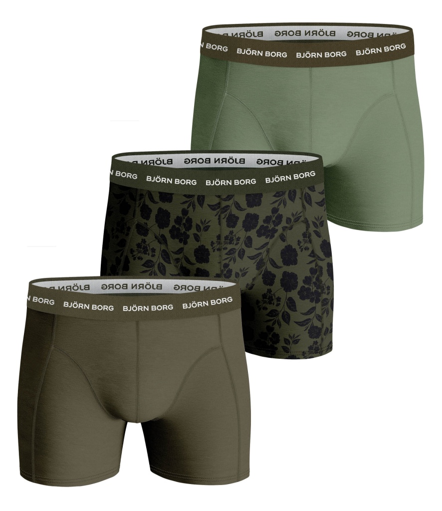 Essential Boxer Green 3-Pack