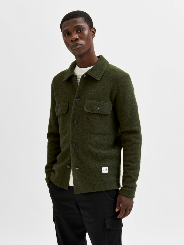 New Neal Knit Workwear Forest Night
