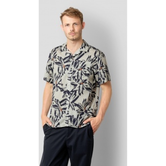 Bowling Joel Shirts Navy Flower