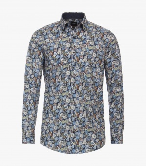 Modern Fit Muliti Flower Blue/Green