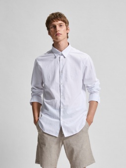 New-Linen Shirt White