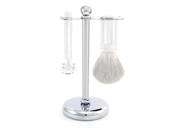 Stand For Razor And Brush Chrome