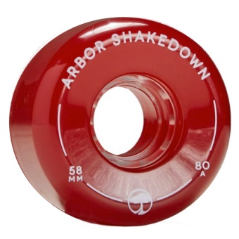 Arbor 58mm 80A Shakedown Vintage Red