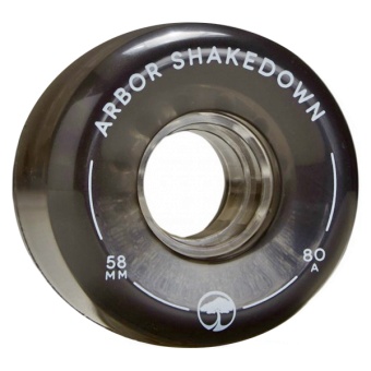Arbor 58mm 80A Shakedown Ghost Black