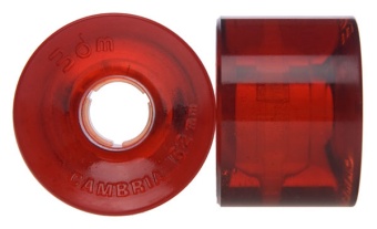 Seismic Cambria 62mm 80A Clear Red