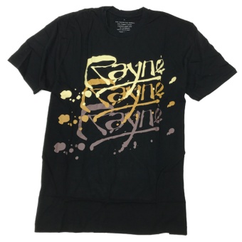 Rayne bamboo t-shirt Logo Blk