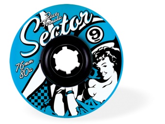 Sector9 76mm Freeride 80A Blue