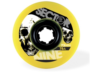 Sector9 73mm 78A Freeride Yellow