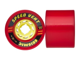 Seismic 73mm SpeedVents 81A Red Elixir