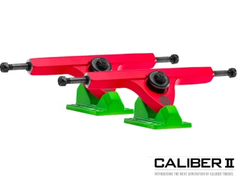 Caliber II trucks 184mm 44° Acid Melon