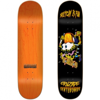 Cruzade 8.625 Sketchy is fun deck