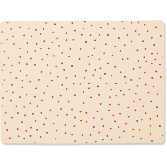 Placemate  RASPBERRY/RED DOT	